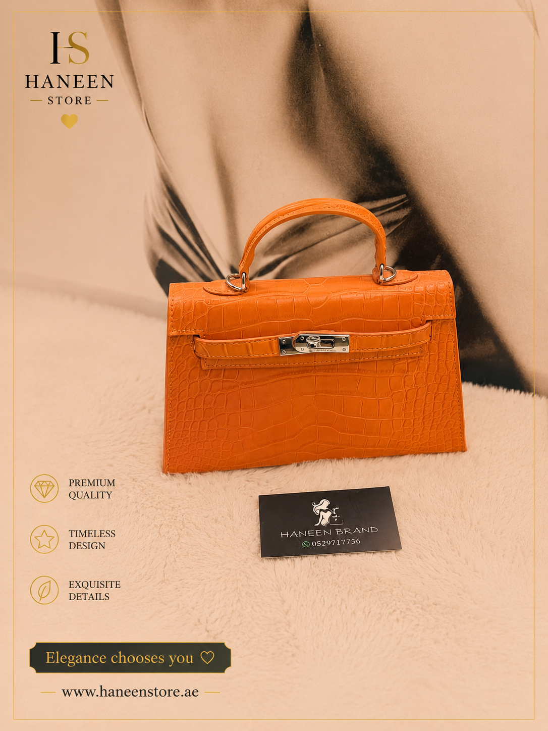 Hermès-Inspired Kelly Bag
