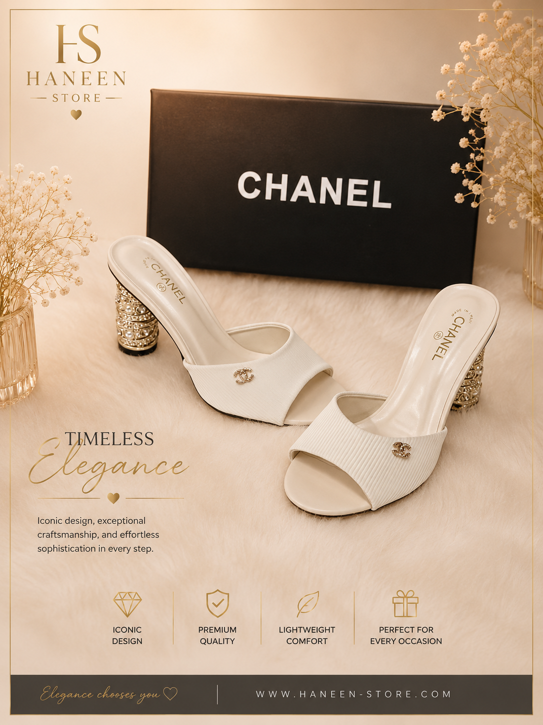 Chanel Heeled Sandals