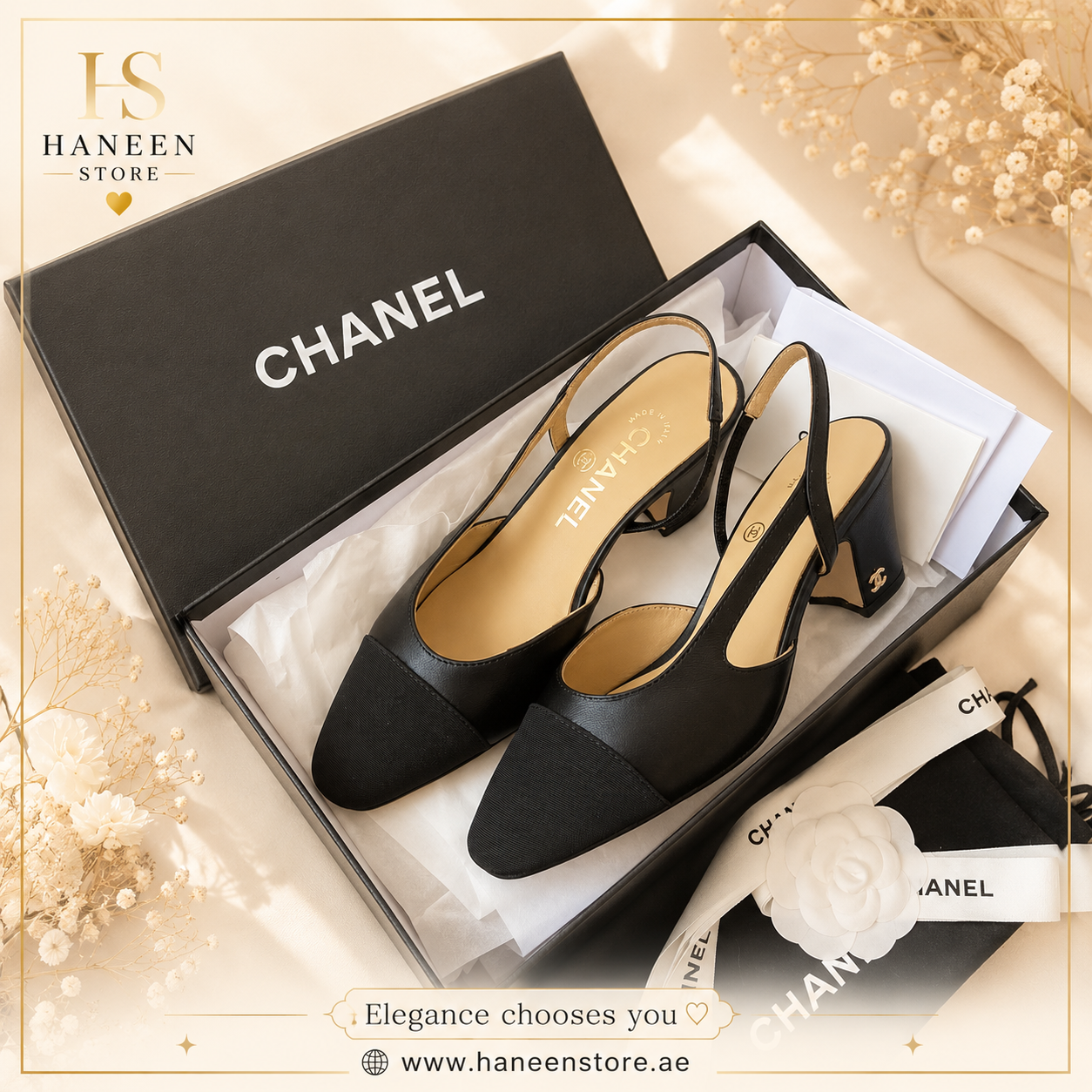 Chanel Slingback Pumps