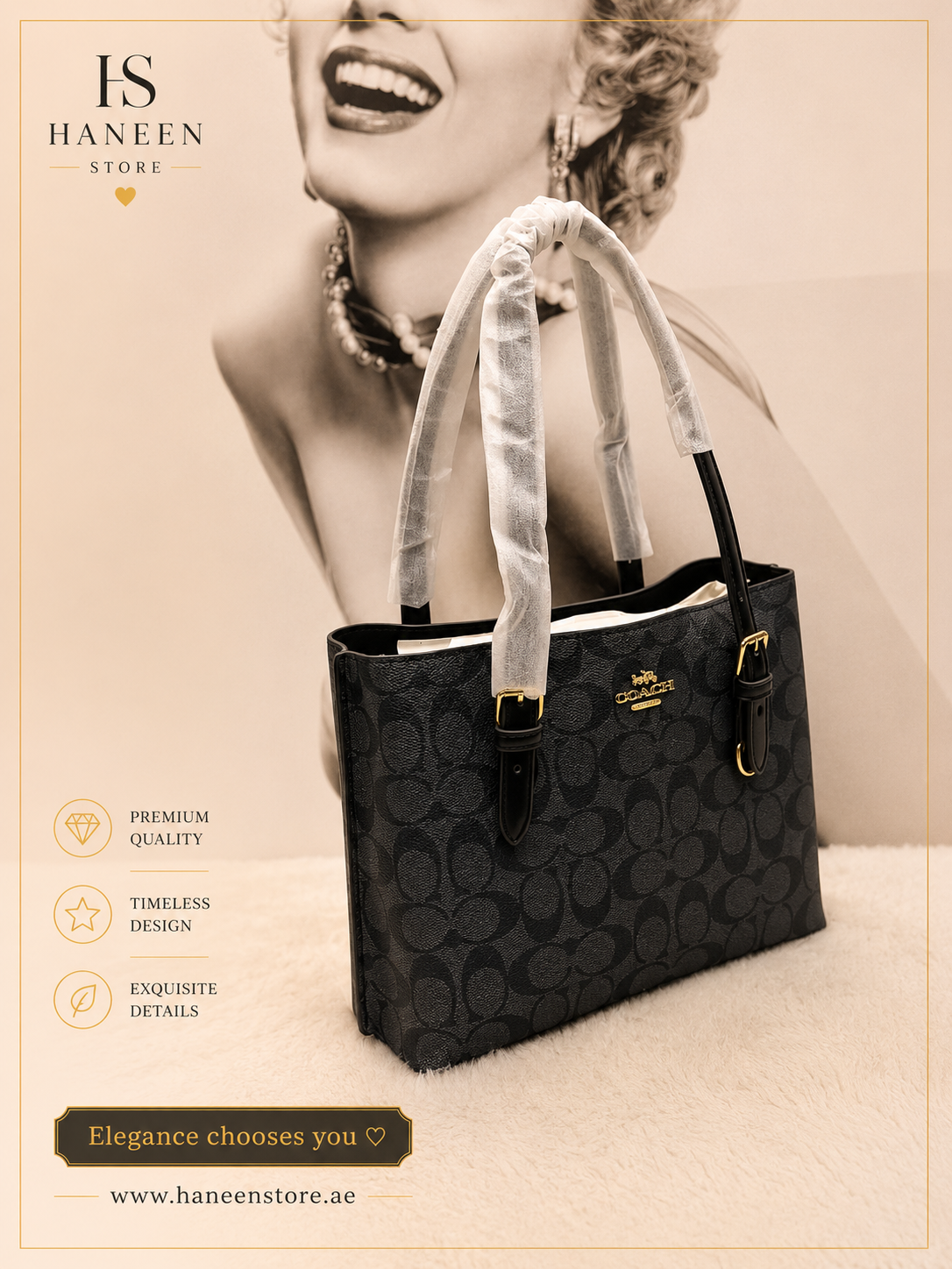 Coach Signature Tote Bag