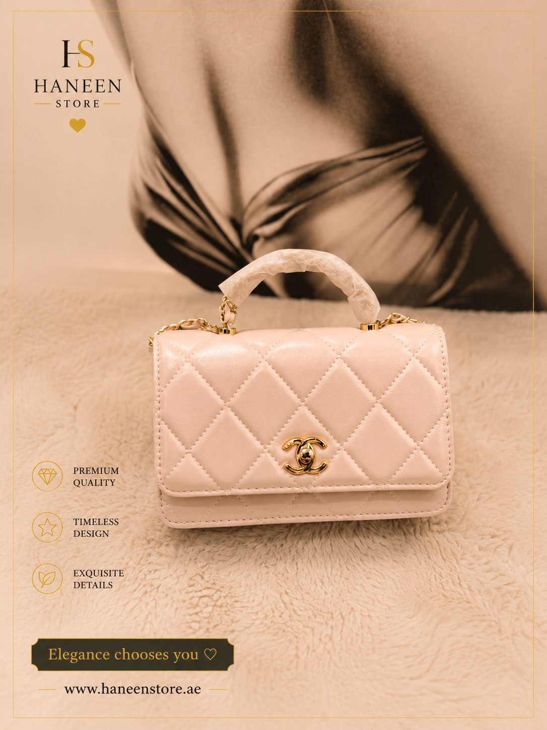 Chanel-Inspired Quilted Mini Bag
