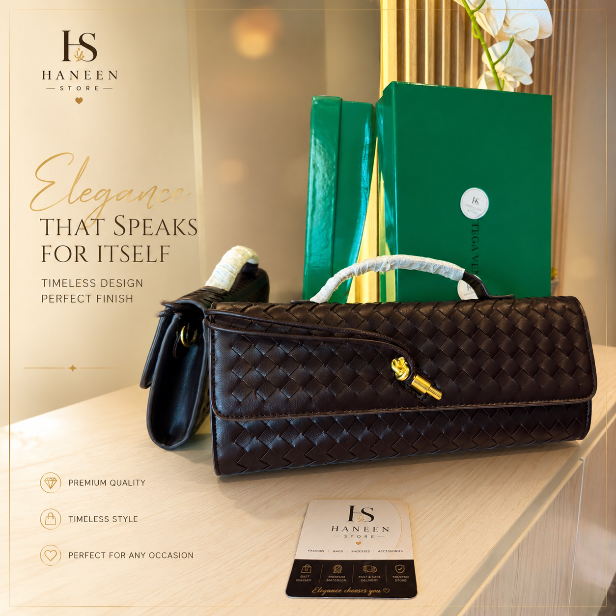 Bottega Veneta – Andiamo Clutch
