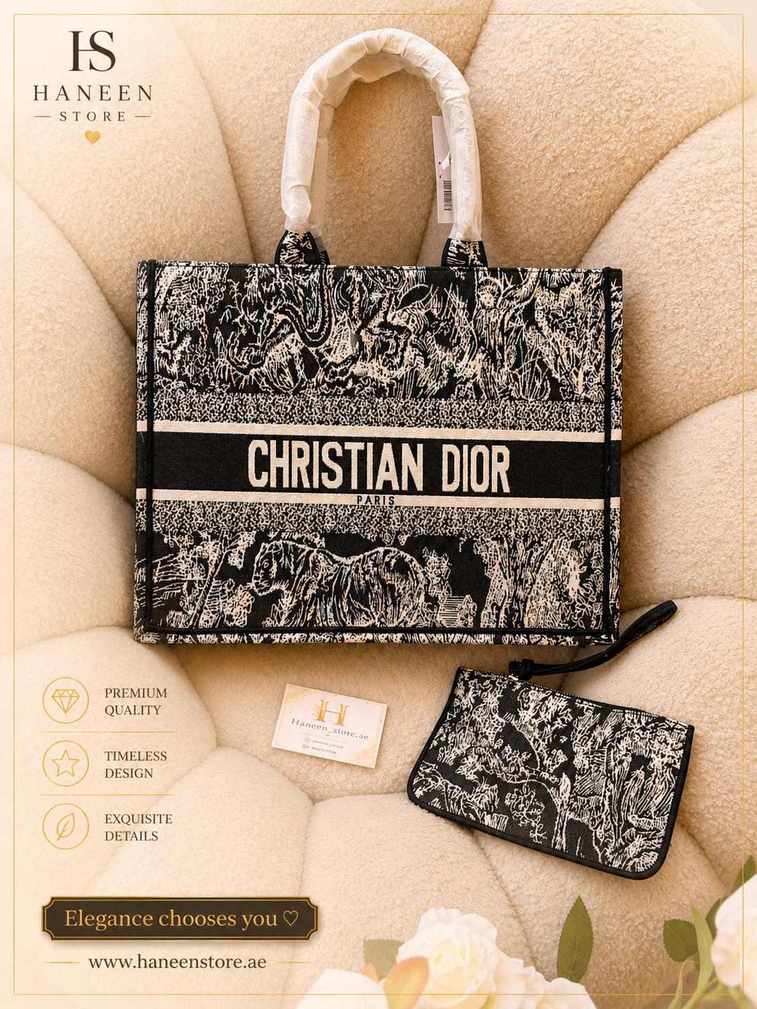 Christian Dior Book Tote