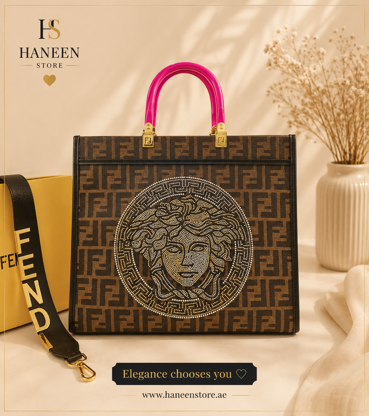 Fendi Sunshine Shopper Bag